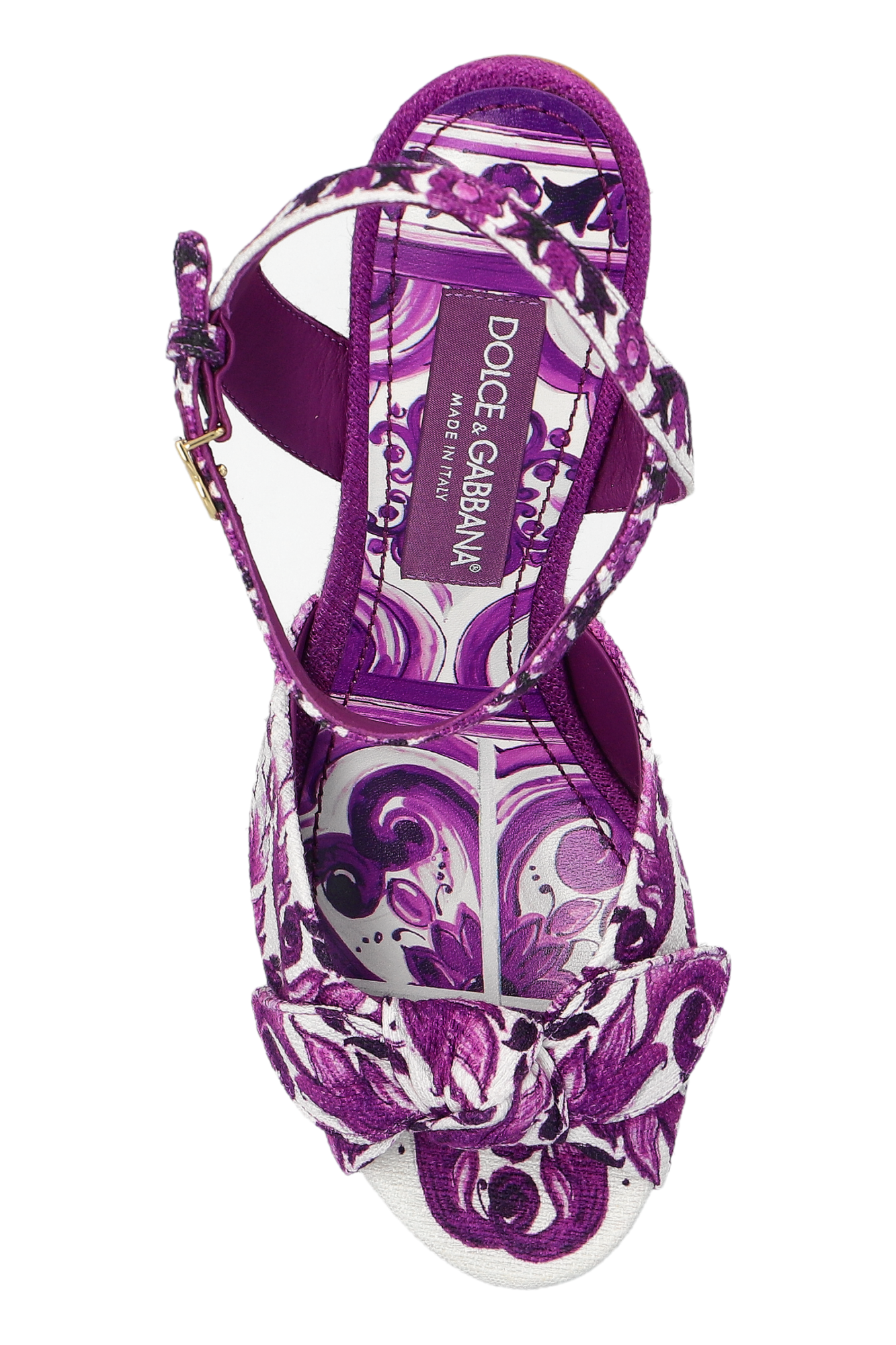 Dolce & Gabbana Platform sandals with 